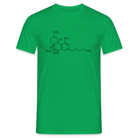 Tetrahydrocannabinol - Herren Cannabis Shirt - Kelly Green