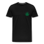 Hemp Leaf - Herren Premium T-Shirt - Schwarz