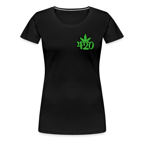 420 - Damen Premium T-Shirt - Schwarz