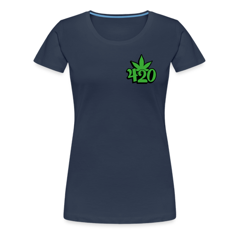 420 - Damen Premium T-Shirt - Navy