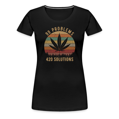 99 Problems - Damen Premium T-Shirt - Schwarz
