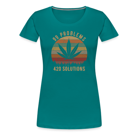 99 Problems - Damen Premium T-Shirt - Divablau