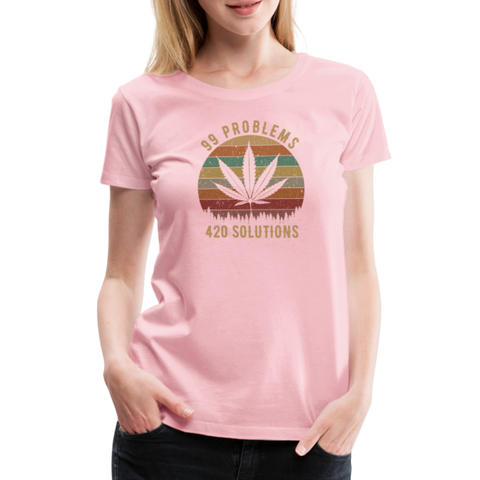 99 Problems - Damen Premium T-Shirt - Hellrosa