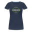 Cannabis - Damen Premium T-Shirt - Navy