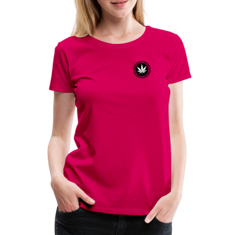 Medical use only - Damen Premium T-Shirt - dunkles Pink