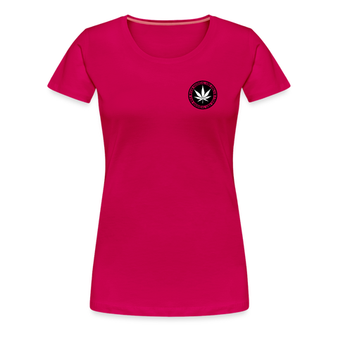 Medical use only - Damen Premium T-Shirt - dunkles Pink