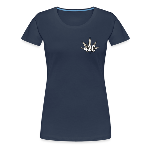 420 - Damen Premium T-Shirt - Navy
