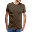 Peace - Herren Premium T-Shirt - Edelbraun