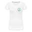 Peace - Damen Premium T-Shirt - weiß