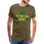 Yes We Cannabis - Herren Cannabis T-Shirt - Khaki