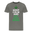 Hit The Bong - Herren Cannabis T-Shirt - Asphalt