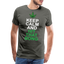 Hit The Bong - Herren Cannabis T-Shirt - Asphalt