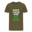 Hit The Bong - Herren Cannabis T-Shirt - Khaki