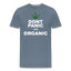 Dont Panic It's Organic - Herren Cannabis T-Shirt - Blaugrau