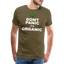 Dont Panic It's Organic - Herren Cannabis T-Shirt - Khaki