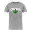 Cannabis - Herren Weed T-Shirt - Grau meliert
