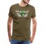 Stay High - Herren Cannabis T-Shirt - Khaki