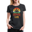 Flower Girl - Damen Cannabis T-Shirt - Schwarz