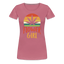 Flower Girl - Damen Cannabis T-Shirt - Malve