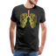 Bud Lung - Herren Cannabis T-Shirt - Schwarz
