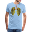 Bud Lung - Herren Cannabis T-Shirt - Sky