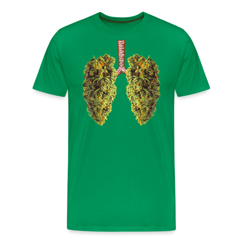 Bud Lung - Herren Cannabis T-Shirt - Kelly Green