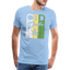 CBD Dealer - Herren Cannabis T-Shirt - Sky