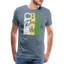 CBD Dealer - Herren Cannabis T-Shirt - Blaugrau