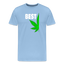 Best-Buds - Herren Cannabis Partner-Shirt - Sky