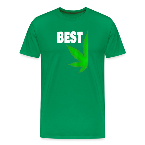 Best-Buds - Herren Cannabis Partner-Shirt - Kelly Green
