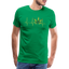 Heart Line - Herren Cannabis T-Shirt - Kelly Green