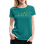 Heart Line - Damen Cannabis T-Shirt - Divablau