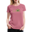 Heart Line - Damen Cannabis T-Shirt - Malve