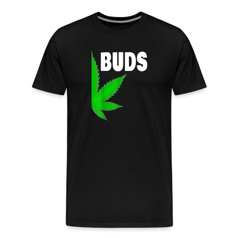 Best-Buds - Herren Cannabis Partner-Shirt - Schwarz
