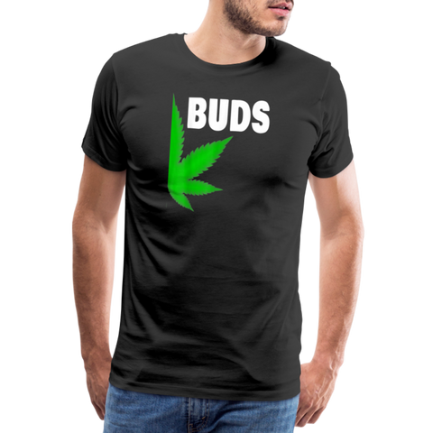 Best-Buds - Herren Cannabis Partner-Shirt - Schwarz
