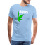 Best-Buds - Herren Cannabis Partner-Shirt - Sky
