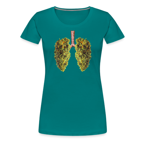 Bud Lung - Damen Cannabis T-Shirt - Divablau
