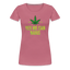 Yes We Cannabis - Damen Weed T-Shirt - Malve