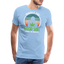 Good Shit - Herren Cannabis T-Shirt - Sky