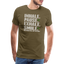Smook Weed - Herren Weed T-Shirt - Khaki