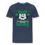 Weed Dad - Herren Cannabis T-Shirt - Navy