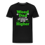Wees Dad - Herren Cannabis T-Shirt - Schwarz