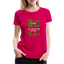 Weed Mom - Damen Cannabis T-Shirt - dunkles Pink