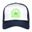 Plant Manager - Trucker Cannabis Cap - Weiß/Navy