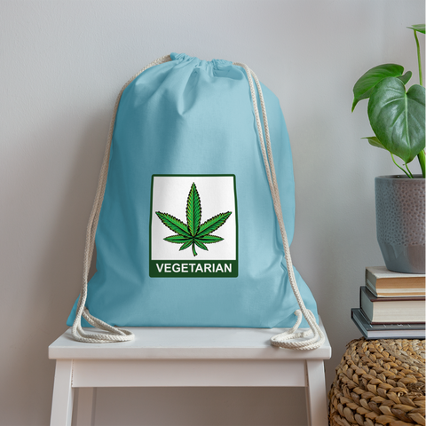 Vegetarian - Weed Bag - Aqua