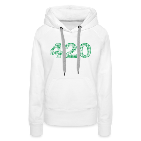 420 - Damen Premium Hoodie - weiß