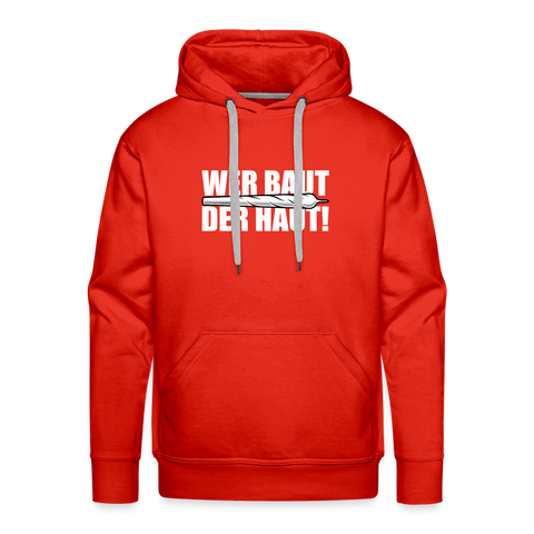 W.B.D.H. - Herren Premium Hoodie - Rot