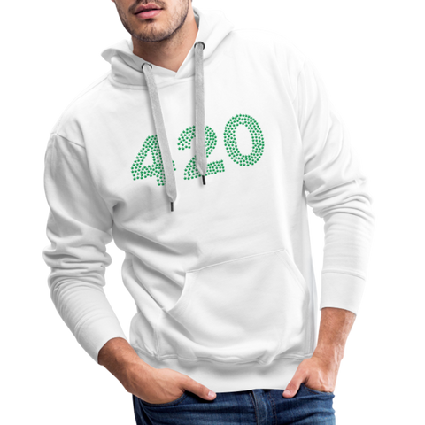 420 - Herren Premium Hoodie - weiß
