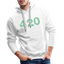 420 - Herren Premium Hoodie - weiß