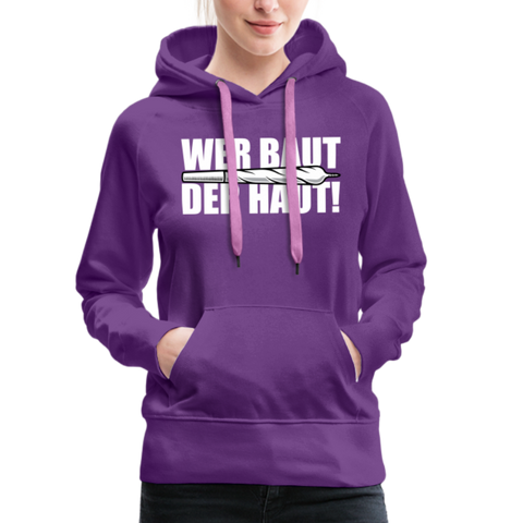 W.B.D.H. - Damen Premium Hoodie - Purple